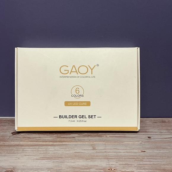 GAOY Builder Gel Set - Yummy Jelly 6 Colors - Picture 7 of 10